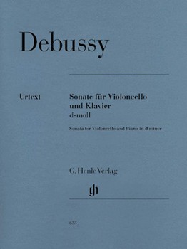 Sonata by Debussy Claude for Cello and Piano