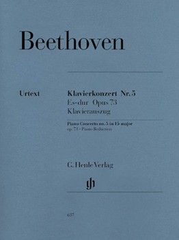 Concerto #5 Opus 73 E-flat Major by Beethoven Ludwig van - Kuthen Hans - for 2 Piano 4 Hands