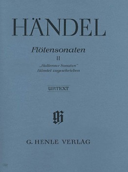 Flute Sonatas Volume 2 by Handel George Frideric for Flute and Piano