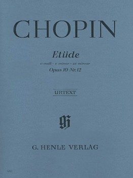 Etude Opus 10 #12 by Chopin Frederic for Piano