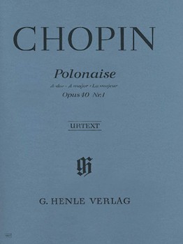 Polonaise Opus 40 #1 by Chopin Frederic for Piano