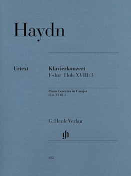 Concerto In F Major Hob XVIII:3 by Haydn for 2 Piano 4 Hands
