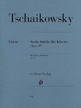 Six Pieces For Piano Opus 19 by Tchaikovsky Pyotr Ilyich for Piano
