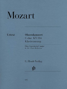 Oboe Concerto In C Major K. 314 by Mozart Wolfgang Amadeus for Oboe and Piano