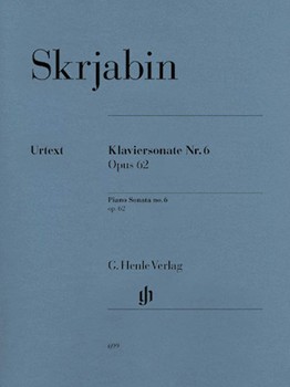 Sonata #6 Opus 62 by Scriabin Alexander for Piano