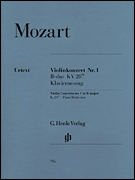 Mozart - Concerto No. 1 in B Flat Major K207, Violin