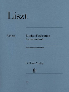 Etudes D'Execution Transcendante by Liszt Franz - Heinemann - for Piano