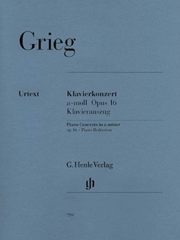 Concerto Opus 16 A Minor by Grieg Edvard - Steen-Nokleberg - for 2 Piano 4 Hands