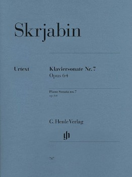 Sonata #7 Opus 64 by Scriabin Alexander - Rubcova and Schneidt - for Piano