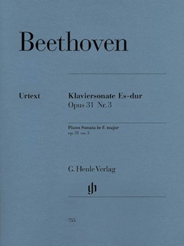 Sonata Opus 31 #3 E-flat Major by Beethoven Ludwig van - Gertsch and Perahia - for Piano