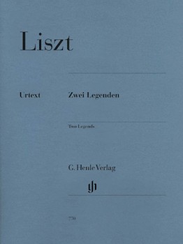 Two Legends by Liszt Franz for Piano
