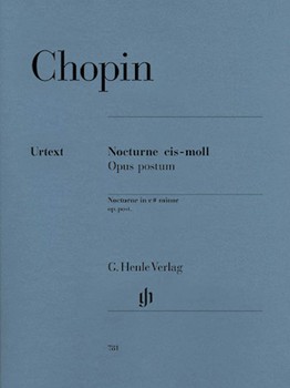Nocturne Opus Post C# Minor by Chopin Frederic for Piano