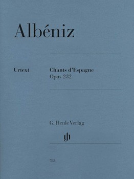 Chants D'espagne Opus 232 by Albeniz Isaac for Piano