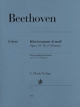 Sonata Opus 31 #2 D Minor (Tempest) by Beethoven Ludwig van - Gertsch and Perahia - for Piano