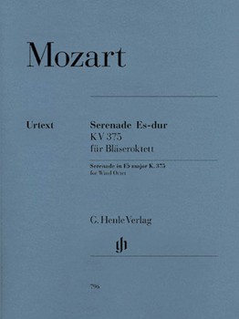 Serenade In E-flat Major K375 by Mozart Wolfgang Amadeus for Woodwind Choir (8 Players)