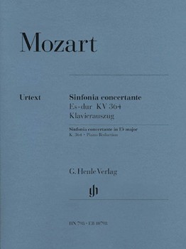 Sinfonia Concertante Eb Major K.364 by Mozart Wolfgang Amadeus for