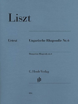 Hungarian Rhapsody #6 by Liszt Franz for Piano