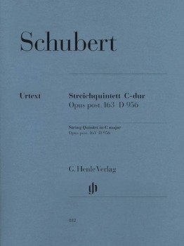 String Quintet In C Major Opus Posth 163 by Schubert Franz - Voss Egon - for Str Quintet