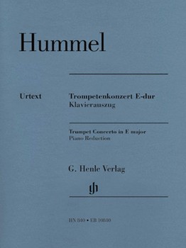 Trumpet Concerto In E Major by Hummel Johann Nepomuk - Kube Michael - for Score and Parts