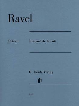 Gaspard De La Nuit [piano] Ravel - Henle