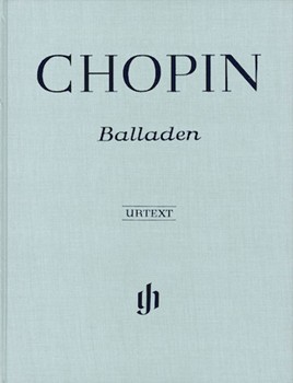 Ballades by Chopin Frederic for Piano