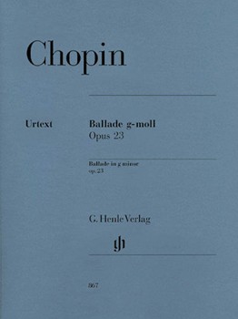 Ballade Opus 23 G Minor by Chopin Frederic - Mullemann Norbert - for Piano