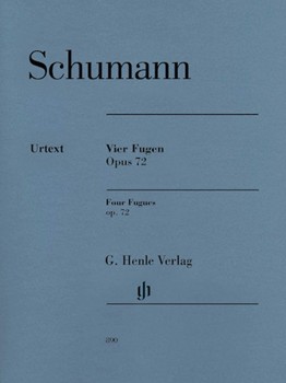 4 Fugues Opus 72 by Schumann for Piano
