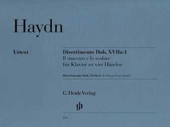 Divertimento Hob. XVIIA:1 by Haydn Joseph for 1 Piano 4 Hands