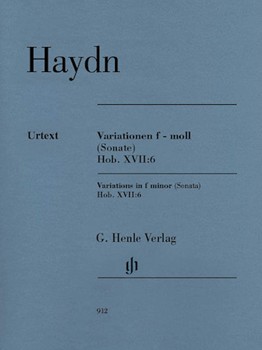 Variations In F Minor (Sonata) by Haydn for Piano