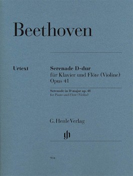Serenade in D Major Op. 41 by Beethoven Ludwig van for