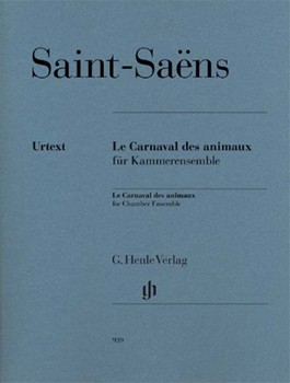 Carnival Of The Animals Partsfl/cl/glass Harmonica/2 Pnos/2 Vns/va/vc/db Henle Urtext by for ENSEMBLE