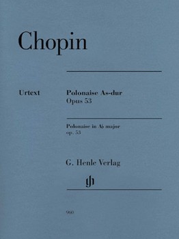Polonaise Opus 53 by Chopin Frederic for Piano