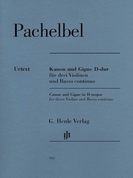 Canon & Gigue In D Major by Pachelbel Johann - Mullemann Norbert - for Violin Trio