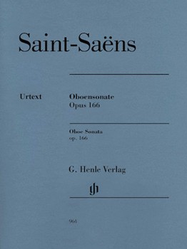 Sonata Opus 166 by Saint-Saens Camille - Jost Peter - for Oboe and Piano