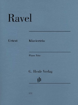 Piano Trio by Ravel Maurice - Jost Peter - for Piano Trio