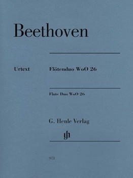 Flute Duo Woo26 by Beethoven Ludwig van for Flute Duet