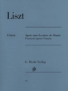 Apres Une Lecture De Dante Fantasia Quasi Sonata ('dante Sonata') For Piano