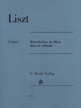 Benediction De Dieu Dans La Solitude by Liszt Franz for Piano