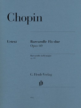 Barcarolle in F sharp Major Op  60 [piano]