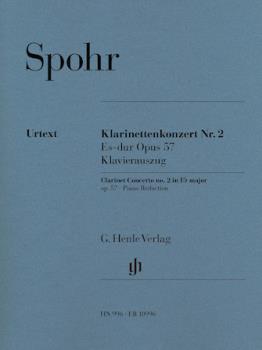 Clarinet Concerto No. 2 in E-Flat Major, Op. 57 [clarinet] Spohr CLARINET/P