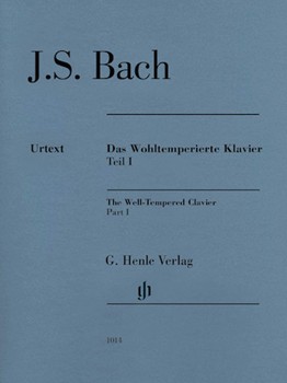 Well-Tempered Clavier I W/o Fingerings by Bach Johann Sebastian for Piano