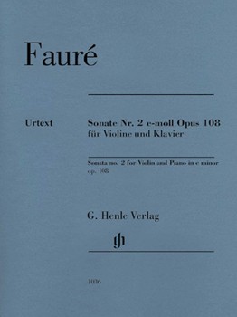 Violin Sonata No2 In E Minor Op108