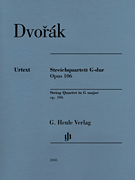 String Quartet in G Major Op 106 [string quartet] Dvorak String Qrt