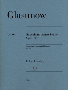 Saxophone Quartet in B-flat Major, Op. 109 - Set of Parts