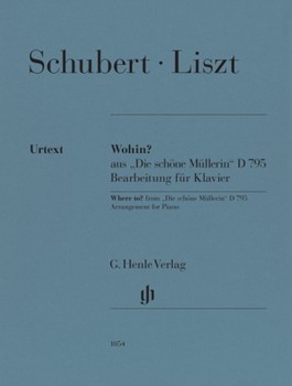 Wohin? - from Die Schone Mullerin D 795 Arranged for Piano Solo