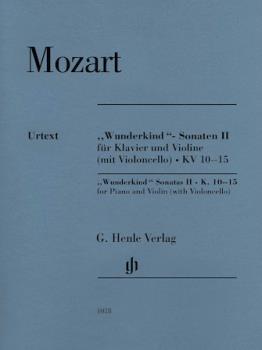 Wunderkind Sonatas Volume II K 10-15 [violin/piano]