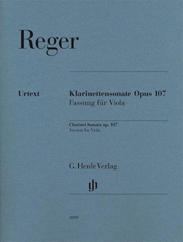 Clarinet Sonata Op 107 [viola]