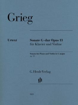 Grieg - Violin Sonata in G Major, Op. 13 for Violin and Piano