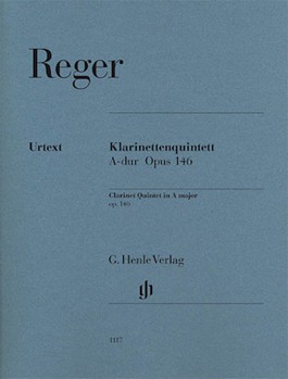 Clarinet Quintet in A Major Op. 146 by Reger Max for Clarinet Quintet