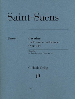 Cavatine Opus 144 by Saint-Saens Camille - Rahmer Dominik - for Trombone and Piano